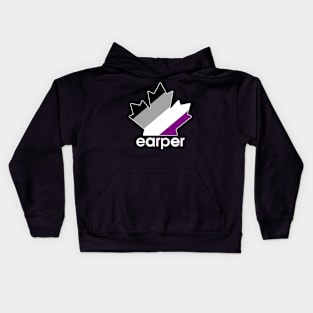 Ace Asexual Earper Pride Maple Leaf - Wynonna Earp Kids Hoodie